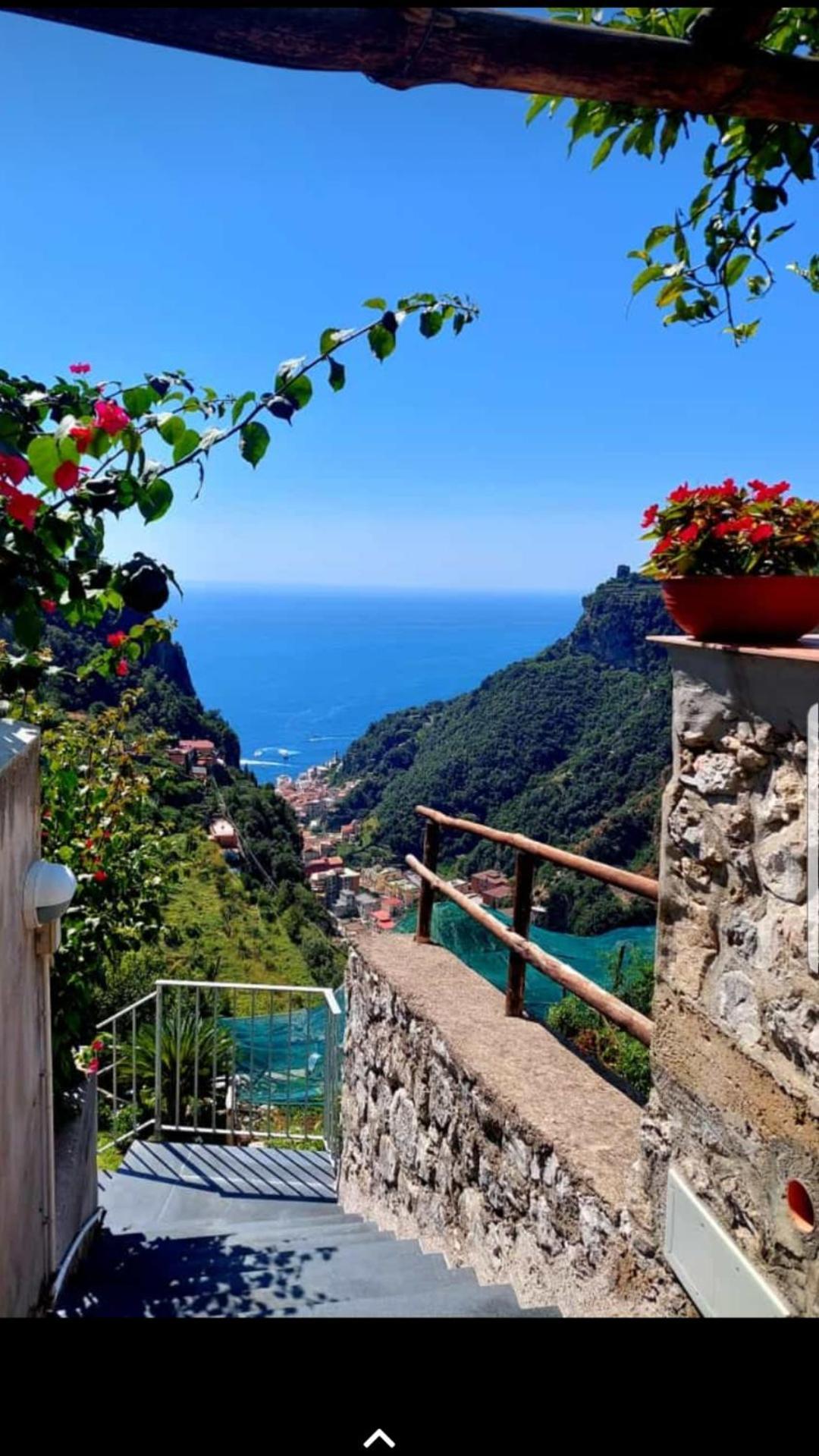 Amalfi Sky View Villa สกาลา ภายนอก รูปภาพ