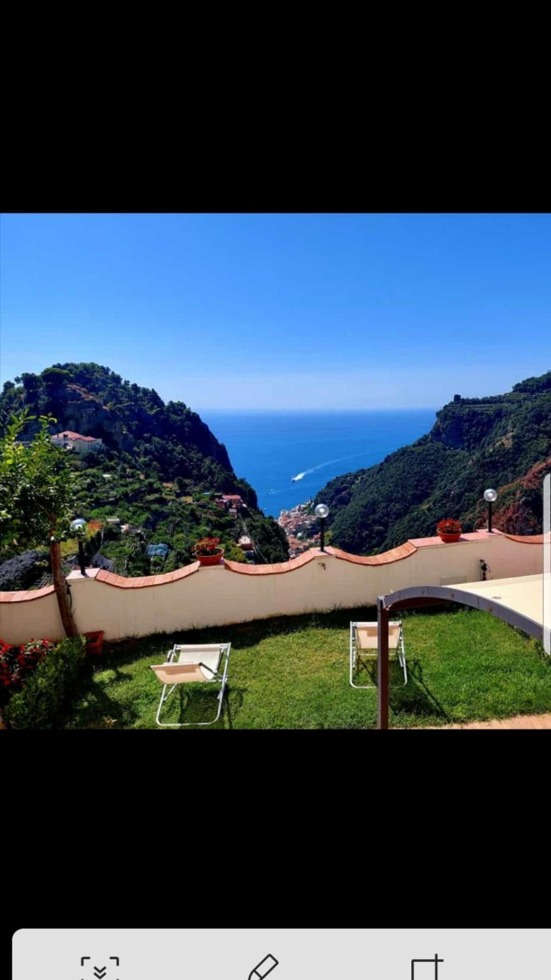 Amalfi Sky View Villa สกาลา ภายนอก รูปภาพ